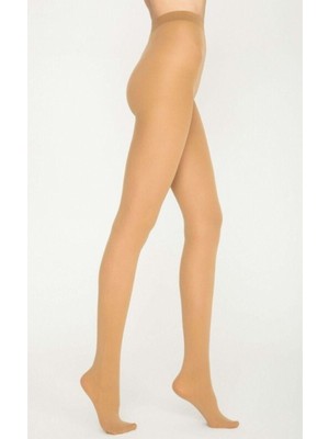 3'lü Kadın Ten Mikro 40 Mus Külotlu Çorap