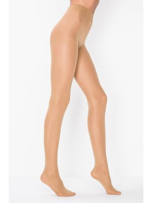 PENTİ Kadın Termal Siyah Içi Polar Kışlık Esnek Külotlu Çorap Düz Desenli Hızlı Kurutma