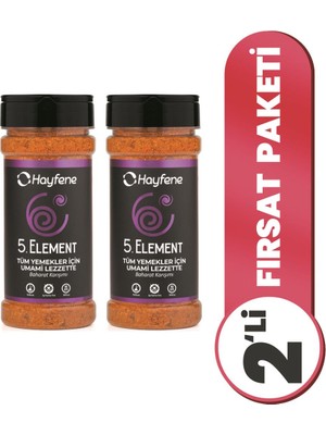 Hayfene 2'li 5. Element Baharatı 140 gr Baharat Seti