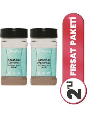 Hayfene 2'li Karabiber Toz 150 gr Baharat Seti