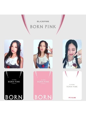 Blackpınk Jenni '' Born Pink '' Pob 3 Kart Seti