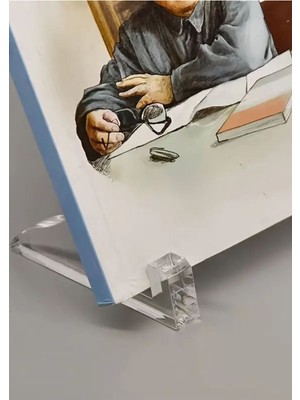 Pleksi Şeffaf Çerveve Ayak--4 Adet--