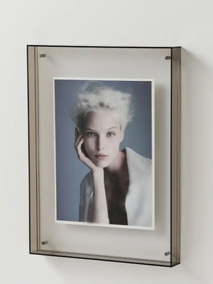 Dekoratif Çerçeve Akrilik Kalın Dekoratif Çerçeve 21 x 30 cm  AF001-GY