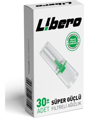 Libero Klasik Sigara Ağızlığı Filtresi 30'lu Paket