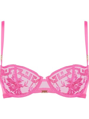 Aubade Rules Of Attraction Balenli Yarım Kap Sütyen, Fransız Nakışlı, Şeffaf Tül Detaylı, Destekleyici