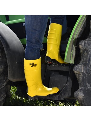 Onboot Onboot Uzun Soğuk Sıcak Geçirmez,su Geçirmez Kaymaz Tabanlı Iş Av ve Yağmur Çizmesi 1001