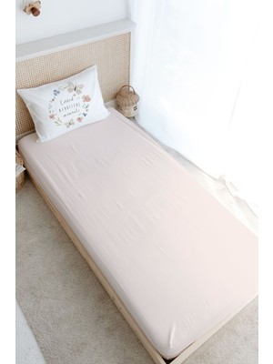 Tuğba Kuğu Tek Kişilik Lastikli Çarşaf Seti - Royal Series - Flower Dream