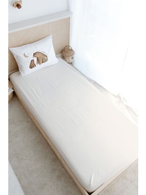 Tuğba Kuğu Tek Kişilik Lastikli Çarşaf Seti - Royal Series - Baby Bear