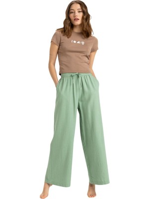 Roxy Lekeitio Break Mid Pant Kadın Yeşil Pantolon