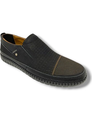 As Çetin 625-25  Nubuk Deri Lastikli Anatomik Erkek ayakkabı