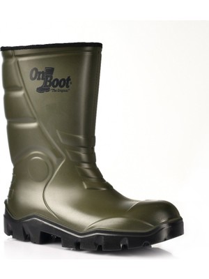 Onboot Onboot Kısa Soğuk Geçirmez , Su Geçirmez Kaymaz Tabanlı  Iş Av ve Yağmur Çizmesi 1002