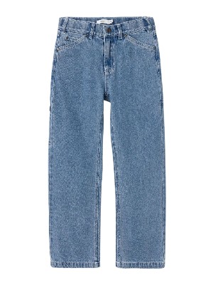 Erkek Çocuk Kargo Jeans Düz Kesim