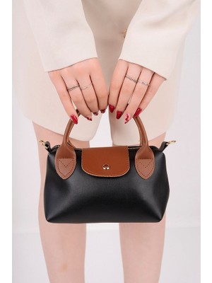 Pasyone Beyaz Kahve Kadın Günlük Omuz Çantası