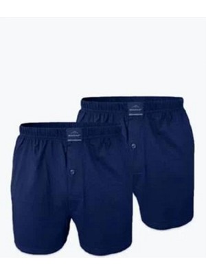 Erkek 2 Li Paket Geniş Kalıp %100 Pamuk Boxer 024  4xl/5xl/6xl/7xl