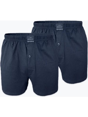 Erkek 2 Li Paket Geniş Kalıp %100 Pamuk Boxer 024  4xl/5xl/6xl/7xl