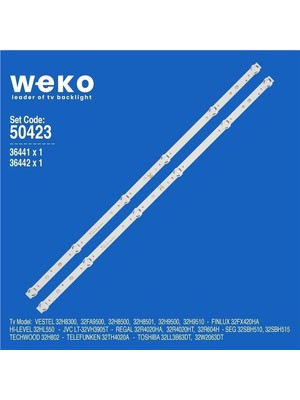 Weko Vestel 32H8501 32'' Inç Takım Tv LED Bar
