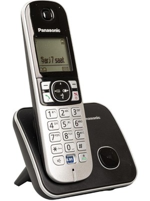 Panasonic KX-TG6811 Dect Telsiz Telefon Siyah