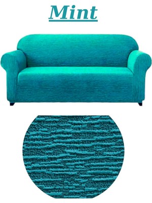 Dokuma Jakar Koltuk Örtüsü Lastikli Esnek Yıkanabilir Koltuk Kanepe Çekyat Kılıfı