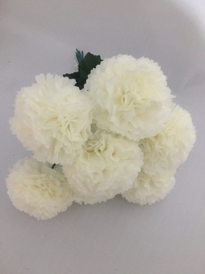 Yapay Çiçek 6 Adet Dal Çiçeği #karanfıl -Kasımpatı- Gül -Şakayık