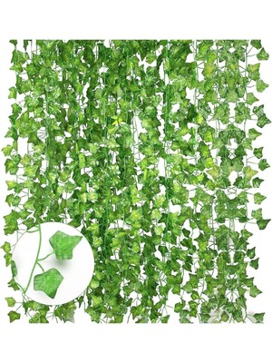 Yapay Zincir Sarmaşık Hedera Üçgen Model 12'li 2 Metre 30  cm