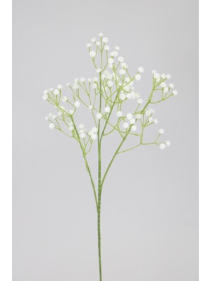 Yapay Uzun Cipso Dalı 60  cm  Beyaz