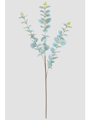 Yapay Islak Okaliptus Dalı 82  cm  Mavi Mavi