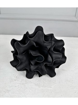 Siyah Yapay Lateks Eva Çiçek