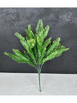 Yapay Yelpaze Çiçek Yeşil