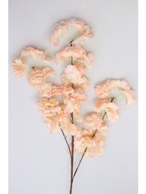 Bahar Dalı Dekoratif Yapay Çiçek 100 cm  Somon