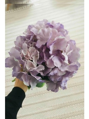Yapay Çiçek 5 Dal Ortanca Demeti 48  cm .