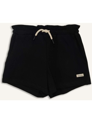 DeFacto Kız Çocuk Beli Lastikli Baskılı Şort A2455A825HS