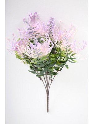 Yapay Polen Demeti Pincushion Mor Mor