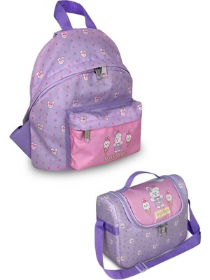 Teknotrust Ana Okulu Çantası 3-7 Yaş Oyuncak Ve Okul Öncesi  Beslenme Kreş Sırt  Çantası Takım-Tavşan