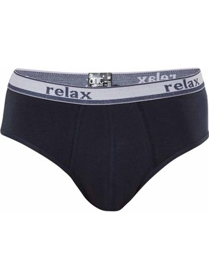 Erkek Pamuklu Likralı Slip Relax Külot Lacivert - 1269A