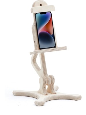 Monte Toys Ahşap Telefon Tutucu Stand