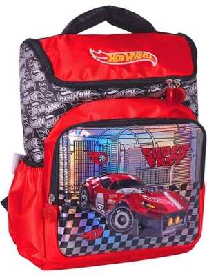 Teknotrust Hot Wheels Okul Çantası 2593 Çift Bölmeli + beslenme