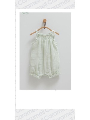 Lıttle Girl Ip Askılı Tulum 1661