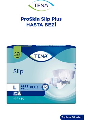 Tena Proskin Slip Plus 6 Damla Large 30'lu 