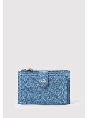 Mavi M Logo Detaylı Denim Cüzdan 1913139-10242
