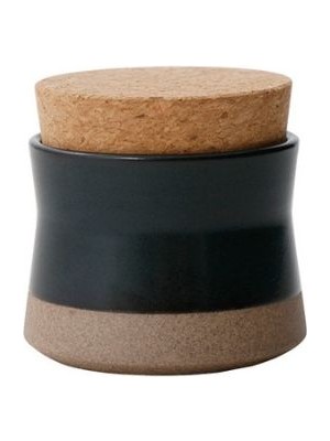 Kinto Ceramic Lab Saklama Kabı 100 ml Siyah
