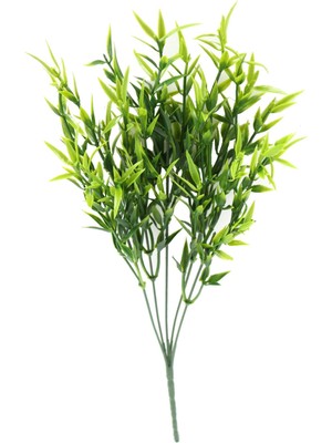 Kaliteli Yapay Yıldız Yeşillik Demeti 33  cm  Yeşil