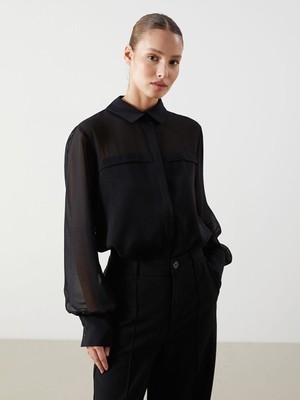 Loose Fit Kadın Gömlek  (S5)