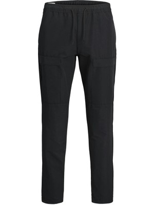 Jack & Jones 12273285 Jpstkane Hawk Tech Cargo Jogger Sn Siyah