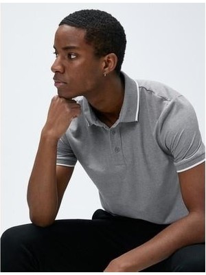 Koton TSHIRT SS POLO BSC