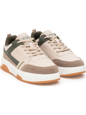 U.S. Polo Assn. Erkek Bej Spor Ayakkabı 50304813-VR011