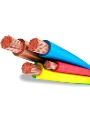 Elektrik Kablosu 0.75 mm İki Damar 3m Bakır Kablo %100 Bakır Dayanıklı Ve Esnek Kablo