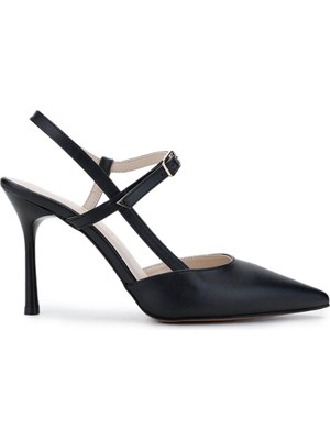 Tamer Tanca Kadın Vegan Bej Topuklu Ayakkabı 1125 202 Bn Ayk Y25 Nude Dr