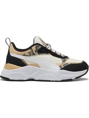 Puma 400693 Cassia Snake Chic Spor Ayakkabı Krem
