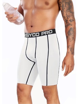 Ghassy Co. Erkek Cepli Basketbol Bisiklet Fitness Koşu Ultra Esnek Dizüstü Spor Tayt