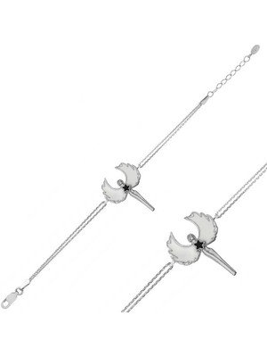 925 Ayar Gümüş Su Perisi Bileklik